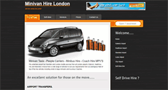 Desktop Screenshot of minivanhirelondon.co.uk